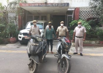दिल्ली मध्य जिला थाना पहाड़ गंज पुलिस ने एक ऑटो लिफ्टर को धरदबोचा