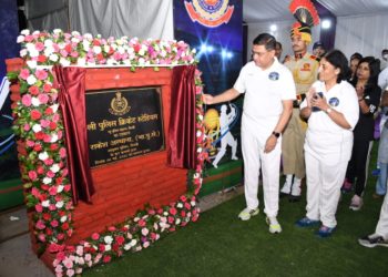 CP Delhi Cup T-20 Cricket Tournament 2022 concludes with Delhi Police XI & Daman and Diu Police XI match