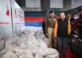 ”नशा मुक्त भारत अभियान” के तहत दिल्ली में 1500 करोड़ रुपये का ड्रग्स जलाकर नष्ट किया गया