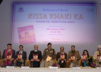 दिल्ली पुलिस आयुक्त ने “वर्ष एक, स्मृतियाँ अनेक” पुस्तक का विमोचन किया और पॉडकास्ट श्रृंखला “किस्सा खाकी का” में योगदान देने वाले पुलिस कर्मियों को दिया गया  सम्मान