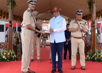 दिल्ली पुलिस ने अपनी कमिश्नरी दिवस समारोह परेड आयोजित की