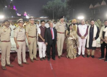 दिल्ली पुलिस नॉर्थ डिस्ट्रिक्ट द्वारा ज्ञान पथ लाल किला, दिल्ली में कवि सम्मेलन का किया आयोजन
