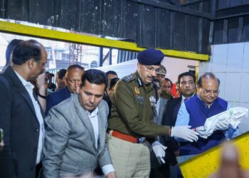 1600 करोड़ रुपये की अवैध मादक पदार्थों नष्ट की गईं