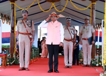 दिल्ली पुलिस ने किंग्सवे कैंप, नई पुलिस लाइन्स के परेड ग्राउंड में कमिश्नरी दिवस समारोह आयोजित किया