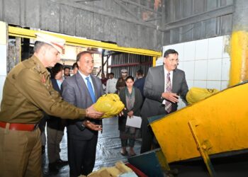 दिल्ली पुलिस ने ड्रग निपटान पखवाड़े के तहत मेगा ड्रग विनाश कार्यक्रम आयोजित किया