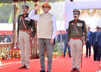 दिल्ली पुलिस ने अपना 78वां स्थापना दिवस मनाया, जिसमें गृह राज्य मंत्री नित्यानंद राय मुख्य अतिथि रहे