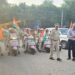 ‘हर घर तिरंगा’ के तहत कमला मार्किट पुलिस की भव्य तिरंगा बाइक रैली