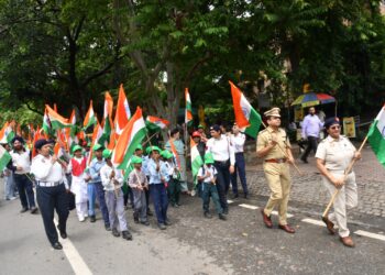 दिल्ली ट्रैफिक पुलिस ने 79वें स्वतंत्रता दिवस पर ‘हर घर तिरंगा’ अभियान और तिरंगा यात्रा के साथ मनाया जश्न