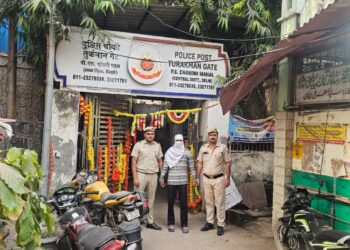 DelhiPolice CentralDistrict चांदनी महल पुलिस की बड़ी सफलता — संपत्ति विवाद में दादा को गोली मारने वाला पोता गिरफ्तार
