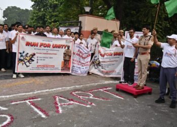 Delhi Police Rashtra Ekta Diwas दिल्ली पुलिस ने मनाया राष्ट्रीय एकता दिवस 2025 — ‘रन फॉर यूनिटी’ और कई कार्यक्रमों से गूंजी देशभक्ति की भावना