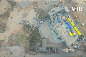 Police action during Turkman Gate demolition