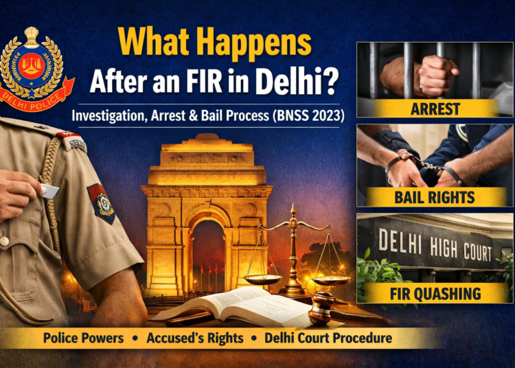FIR process in Delhi under BNSS 2023