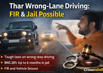 महिंद्रा थार ड्राइवर का खतरनाक वीडियो हुआ वायरल: कोहरे में गलत लेन ड्राइविंग का दिखावा