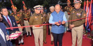 सेंट्रल पार्क में दिल्ली पुलिस प्रदर्शनी 2026 का शुभारंभ, एलजी ने किया उद्घाटन