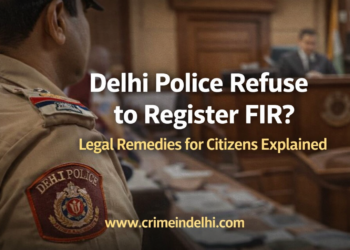 Delhi Police and FIR registration issues