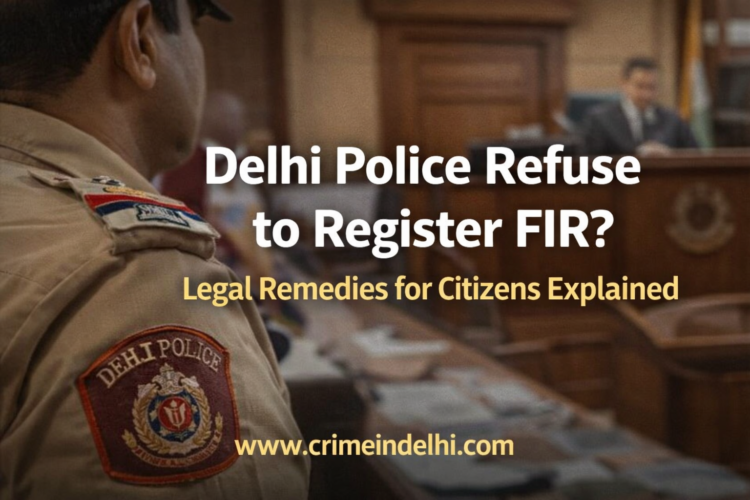 Delhi Police and FIR registration issues