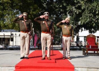 दिल्ली पुलिस अकादमी में विभिन्न संवर्गों के प्रशिक्षुओं का शपथ ग्रहण समारोह आयोजित