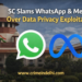 Supreme court slams whatsapp and meta over data sharing