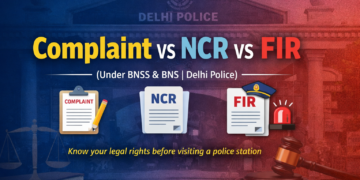 Complaint vs NCR vs FIR