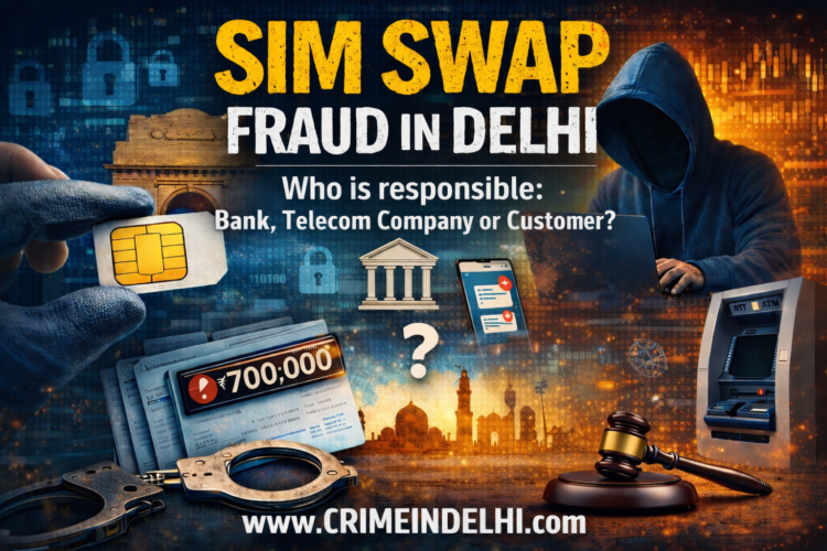 sim swap fraud in delhi