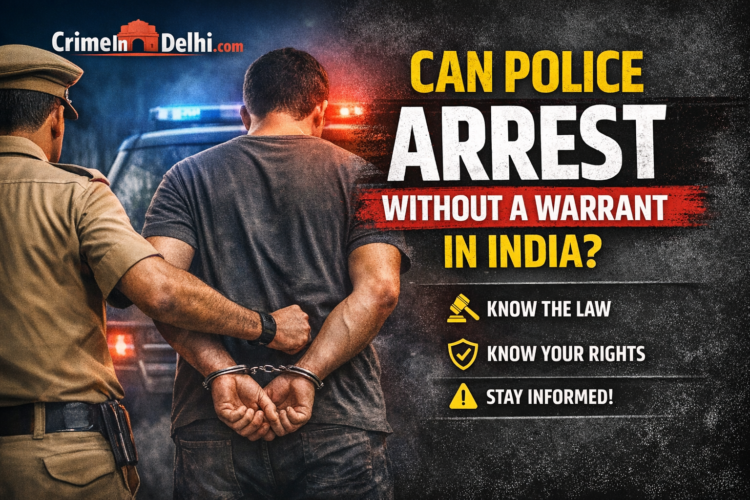 Police arrest without a warrant