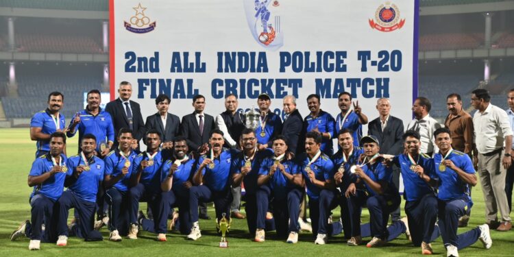 महाराष्ट्र पुलिस ने जीता ऑल इंडिया पुलिस क्रिकेट टी-20 टूर्नामेंट का खिताब