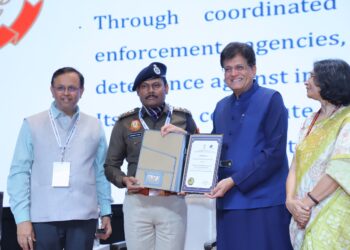 बाहरी-उत्तर जिला, दिल्ली पुलिस को ‘बेस्ट पुलिस यूनिट’ का प्रतिष्ठित पुरस्कार