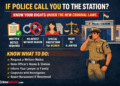 if police call you to the station
