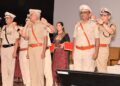 दिल्ली पुलिस मुख्यालय में भव्य पिपिंग सेरेमनी आयोजित, सेवानिवृत्त हो रहे 221 कर्मियों को मिली मानद पदोन्नति