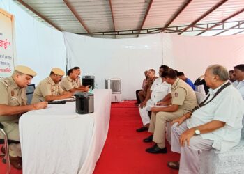 मध्य जिला थाना कमला मार्केट में ‘थाना दिवस-जन सुनवाई’ बना जनविश्वास का मंच