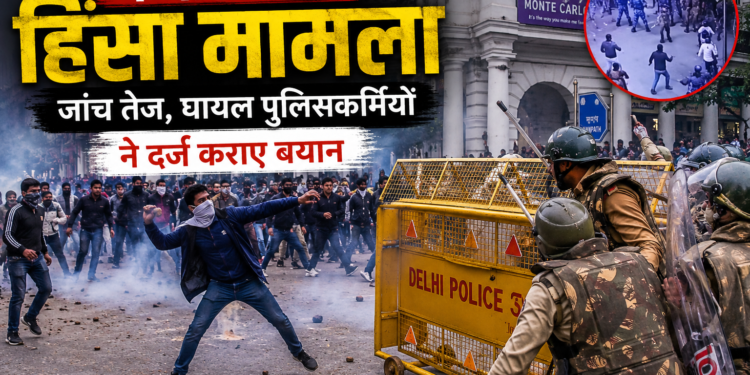 Connaught place violence