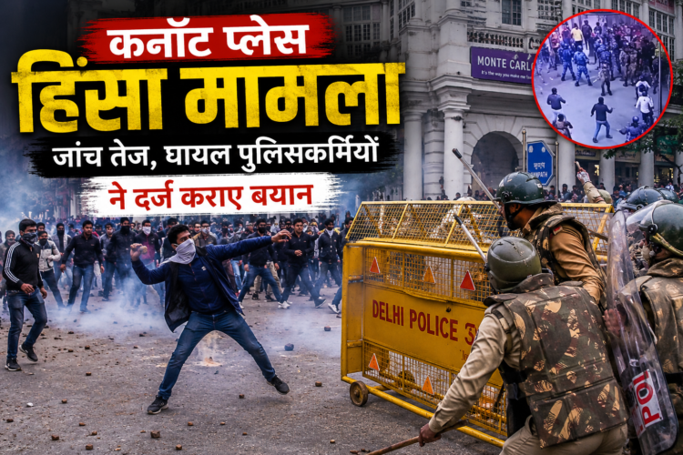 Connaught place violence