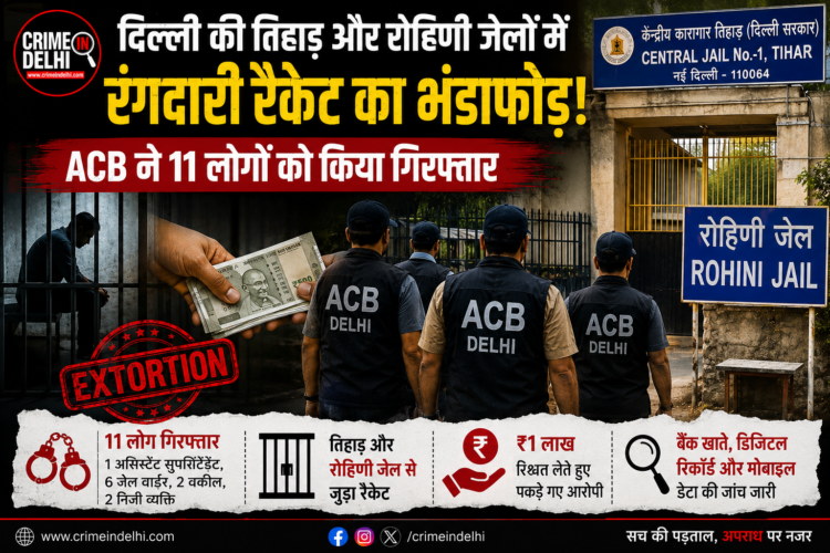 delhi jail extortion case