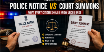 Police Notice vs Court Notice