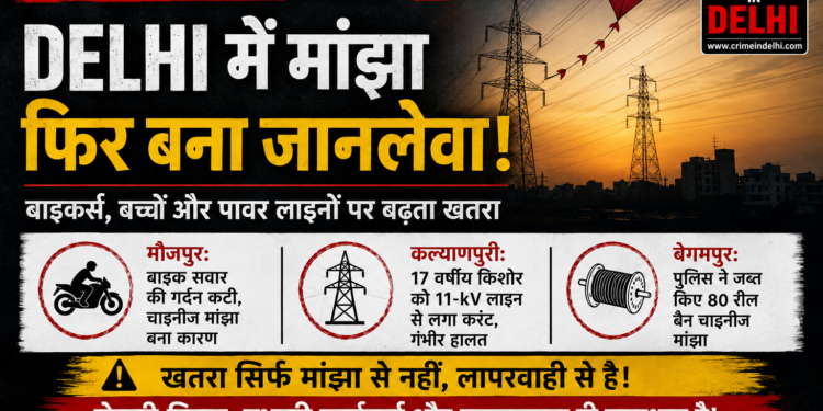 Delhi Manjha Ban के बावजूद हादसे क्यों