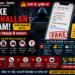 Fake e-challan scam awareness