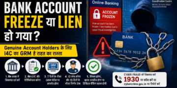 Bank account freeze or lien