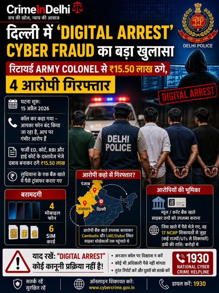delhi digital arrest cyber fraud expose