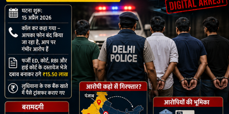 delhi digital arrest cyber fraud expose
