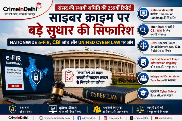 parliamentary-committee-cyber-crime-e-fir-cbi-unified-law-2026