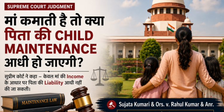 supreme-court-child-maintenance-working-mother-sujata-kumari-rahul-kumar
