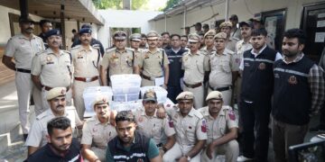 डेढ़ करोड़ रुपये की गन पॉइंट लूट का पर्दाफाश, सेंट्रल जिला पुलिस ने पांच आरोपियों को किया गिरफ्तार
