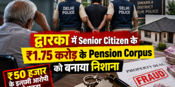 द्वारका में Senior Citizen के ₹1.75 करोड़ Pension Corpus को बनाया निशाना
