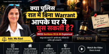 know your rights police arrest without warrant at night