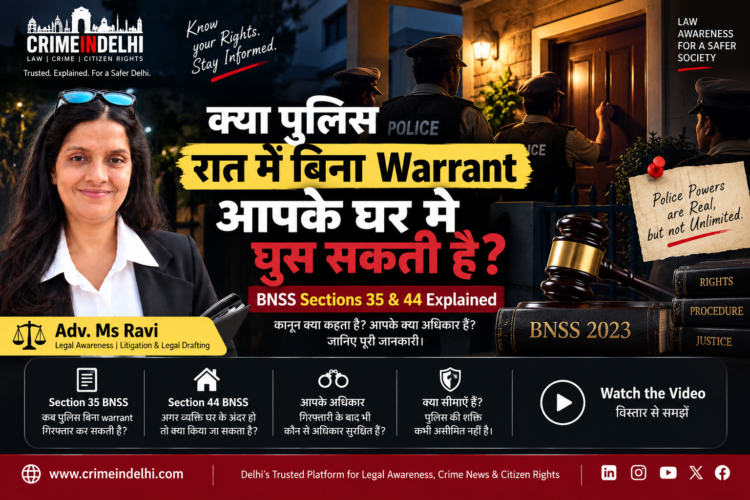 know your rights police arrest without warrant at night