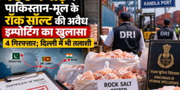 ₹30 करोड़ के पाकिस्तान-मूल के रॉक सॉल्ट की कथित अवैध इम्पोर्टिंग का खुलासा, 4 गिरफ्तार