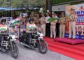 दिल्ली पुलिस की बाइक रैली को दिल्ली पुलिस आयुक्त अनुराग कुमार ने दिखाई हरी झंडी, नशामुक्त भारत का देंगे संदेश