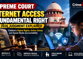 Supreme Court 2026 order on internet access as a fundamental right and child online safety