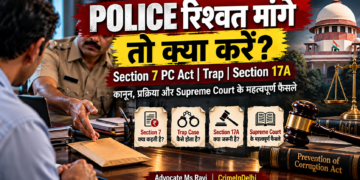 Police ने रिश्वत मांगी तो कौन-सा कानून लगेगा?